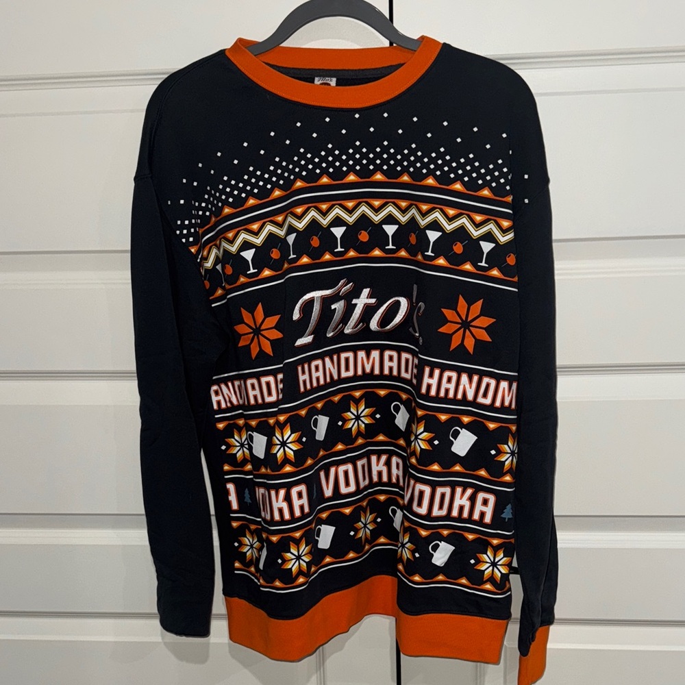 Tito’s Vodka Holiday Sweatshirt